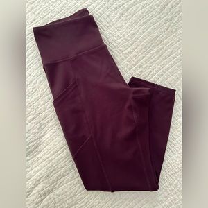 Balance Collection Eggplant Leggings | S. M